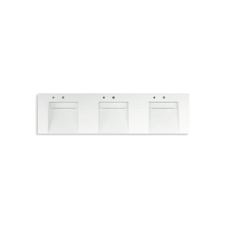 Kohler 90In Wall-Mount Basin Lavatory System In Miami White 81031-BSS-KEH